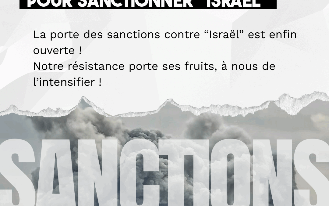 Le conseil des ministres de l’Union Européenne vote enfin pour sanctionner “Israel”